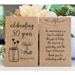 Load image into Gallery viewer, Seed-Packet-Anniversary-Party-Favor-Envelope-Favorfully