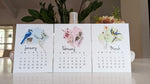 Load image into Gallery viewer, 2026 Bird and Wildflower Desk Calendar