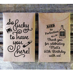 Load image into Gallery viewer, Birthday Party Favor Lottery Ticket Envelope Whiskey Favorfully