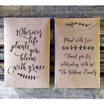Load image into Gallery viewer, Graduation Party Favor Seed Packets Wherever Life Plants You Favorfully