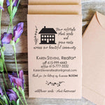 Load image into Gallery viewer, Real Estate Business Card Promotional Seed Packets Favorfully