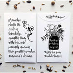 Load image into Gallery viewer, Seed Packet Teacher Appreciation Gift Custom Favors Favorfully