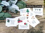 Load image into Gallery viewer, Christmas Advent Calendar includes activity cards for kids
