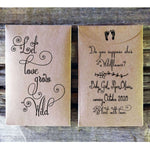 Load image into Gallery viewer, baby shower seed packet favor Let Love Grow Wild favorfully