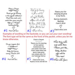 Load image into Gallery viewer, baby shower seed packet favor custom envelope favorfully