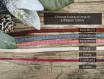 Load image into Gallery viewer, Choice of Ribbon color or Twine with purchase of Advent Calendar