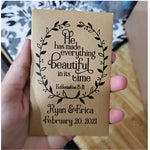 Load image into Gallery viewer, Christian seed packet wedding favors
