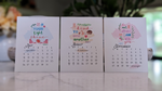 Load image into Gallery viewer, 2026 Bible Verse Desk Calendar - The Word in Watercolor
