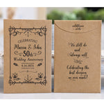 Load image into Gallery viewer, Wedding Anniversary Celebration Party Favor Seed Packets 
