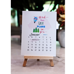 Load image into Gallery viewer, 2026 Bible Verse Desk Calendar - The Word in Watercolor
