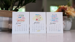 Load image into Gallery viewer, 2026 Bible Verse Desk Calendar - The Word in Watercolor
