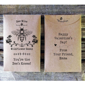 Kids Valentines Party Favor Seed Packets Favorfully