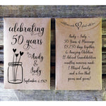 Load image into Gallery viewer, Seed Packet Anniversary Party Favor Envelope Favorfully
