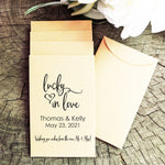 Load image into Gallery viewer, Wedding Favor Lottery Ticket Envelope Lucky in Love Favorfully
