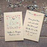 Load image into Gallery viewer, Wedding Favor Seed Packets Love Envelopes Favorfully
