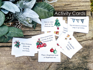 Advent Calendar Activity Cards included
