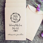 Load image into Gallery viewer, baby shower baby in bloom seed packets favor favorfully
