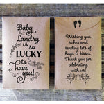 Load image into Gallery viewer, baby shower favor custom Lottery Ticket Envelope favorfully
